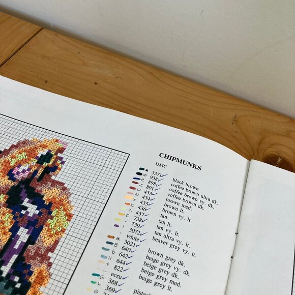 Babes of the Woods Cross Stitch Embroidery Pattern Book Vintage Stoney Creek #58 - Picture 2 of 5